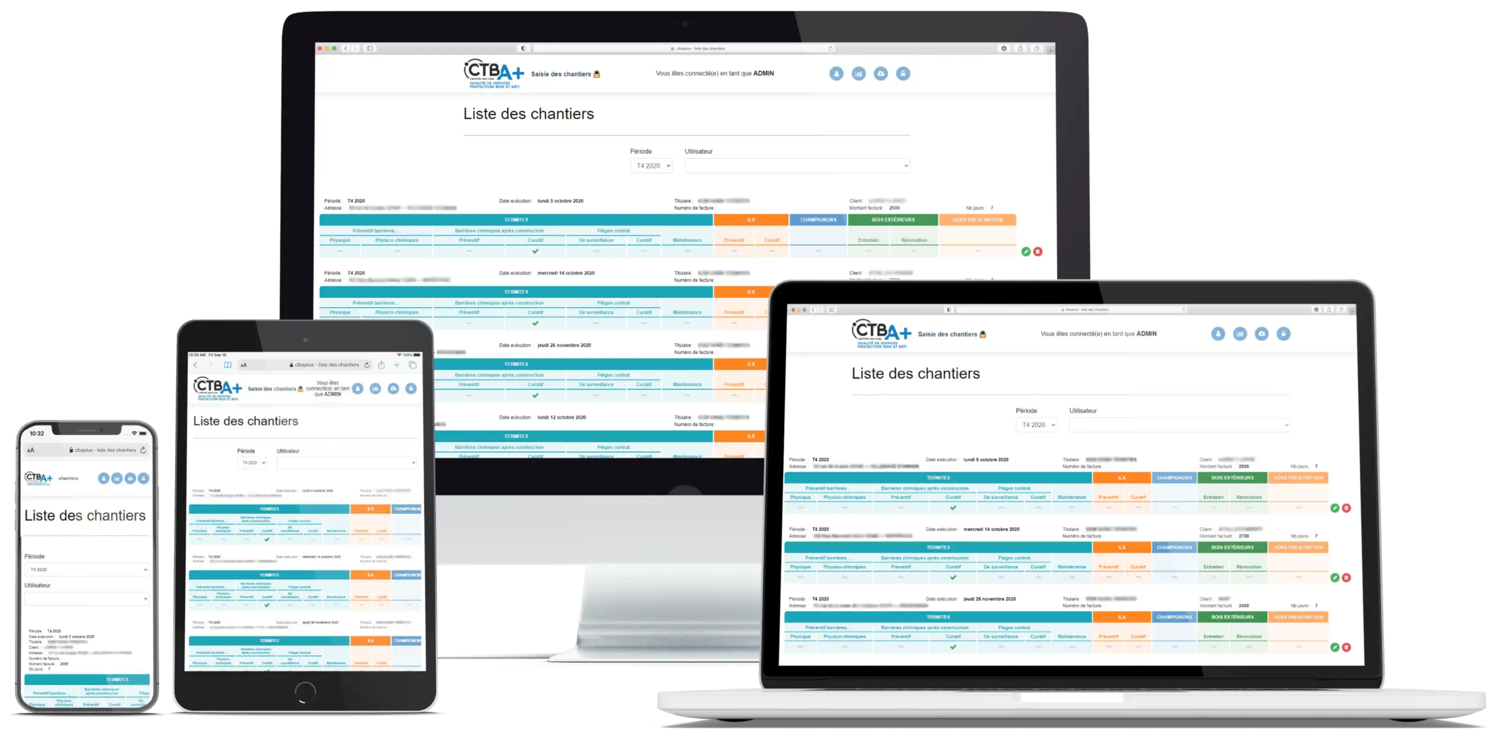 capture d'écran FCBA