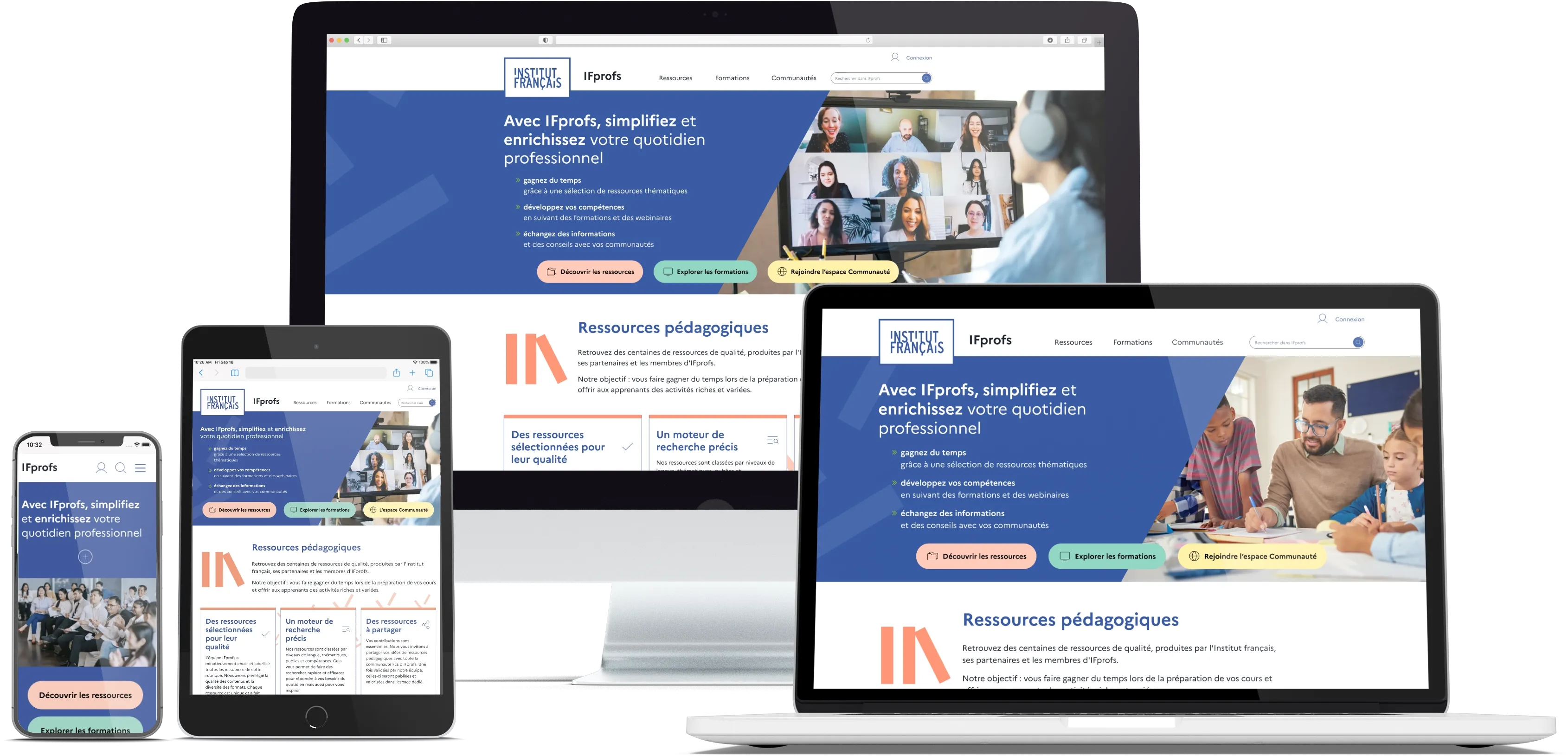 capture d'écran IFprofs